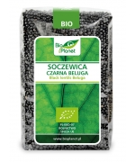 SOCZEWICA CZARNA BELUGA BIO 500 g - BIO PLANET