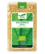 SOCZEWICA ŻÓŁTA BIO 500 g - BIO PLANET