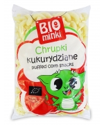 CHRUPKI KUKURYDZIANE BEZGLUTENOWE BIO 150 g - BIOMINKI