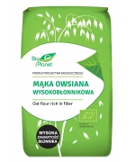 MĄKA OWSIANA PRAŻONA WYSOKOBŁONNIKOWA BIO 400 g - BIO PLANET