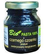 PASTA Z CZARNEGO CZOSNKU BEZGLUTENOWA BIO 80 g - PRZETWORY Z NATURY