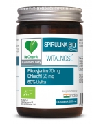 SPIRULINA BIO 100 TABLETEK (500 mg) - BE ORGANIC