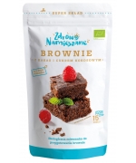 BROWNIE Z KAKAO I CUKREM KOKOSOWYM BIO 290 g - ZDROWO NAMIESZANE