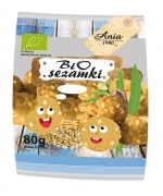 CIASTKA Z SEZAMEM BIO 80 g - BIO ANIA