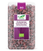 ŻURAWINA SUSZONA CIĘTA NIESŁODZONA BIO 1 kg - BIO PLANET