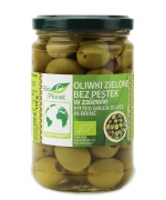 OLIWKI ZIELONE BEZ PESTEK W ZALEWIE BIO 280 g (150 g) - BIO PLANET