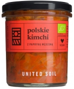 POLSKIE KIMCHI Z PAPRYKĄ WĘDZONĄ BIO 290 g - UNITED SOIL