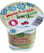 ŚMIETANA 18 % BIO 280 g - ŁEMKOWYNA