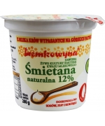 ŚMIETANA 12 % BIO 280 g - ŁEMKOWYNA