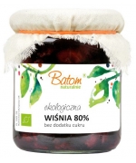 WIŚNIA 80 % B/C BIO 260 g - BATOM