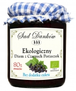 CZARNA PORZECZKA 80 % BIO 260 g - SAD DANKÓW