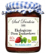 TRUSKAWKA 80 % BIO 260 g - SAD DANKÓW