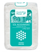 SÓL KŁODAWSKA DROBNO MIELONA 600 g - CRYSTALLINE PLANET