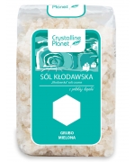 SÓL KŁODAWSKA GRUBO MIELONA 600 g - CRYSTALLINE PLANET