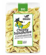 CHIPSY BANANOWE NIESŁODZONE BIO 350 g - BIO PLANET