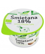 ŚMIETANA 18% BIO 200 g - BIO PLANET