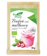 BUDYŃ O SMAKU MALINOWYM BIO 38 g - BIO PLANET