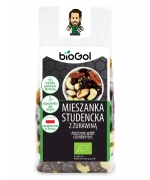 MIESZANKA STUDENCKA Z ŻURAWINĄ BIO 150 g - BIOGOL