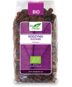 RODZYNKI SUŁTANKI BEZGLUTENOWE BIO 400 g - BIO PLANET