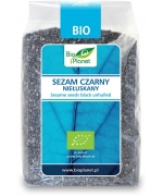 SEZAM CZARNY NIEŁUSKANY BIO 250 g - BIO PLANET