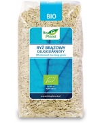 RYŻ BRĄZOWY DŁUGOZIARNISTY BEZGLUTENOWY BIO 500 g - BIO PLANET