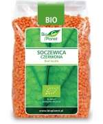 SOCZEWICA CZERWONA BIO 400 g - BIO PLANET