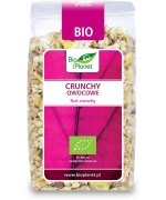 CRUNCHY OWOCOWE BIO 250 g - BIO PLANET