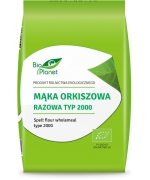 MĄKA ORKISZOWA RAZOWA TYP 2000 BIO 1 kg - BIO PLANET