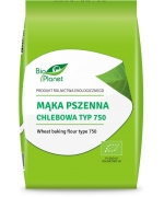 MĄKA PSZENNA CHLEBOWA TYP 750 BIO 1 kg - BIO PLANET