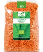 SOCZEWICA CZERWONA BIO 1 kg - BIO PLANET