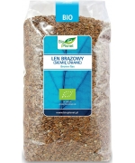 LEN BRĄZOWY (SIEMIĘ LNIANE) BIO 1 kg - BIO PLANET