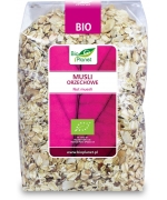 MUSLI ORZECHOWE BIO 600 g - BIO PLANET