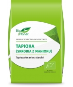 TAPIOKA (SKROBIA Z MANIOKU) BEZGLUTENOWA BIO 400 g - BIO PLANET