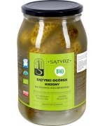 OGÓRKI SĄTYSKIE KISZONE BIO 880 g (550 g) - SĄTYRZ