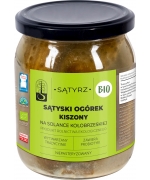 OGÓRKI SĄTYSKIE KISZONE BIO 400 g (300 g) - SĄTYRZ