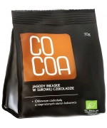 JAGODY INKASKIE W SUROWEJ CZEKOLADZIE BIO 70 g - COCOA