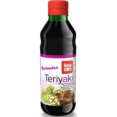 SOS SOJOWY SŁODKI TERIYAKI BEZGLUTENOWY BIO 250 ml - LIMA