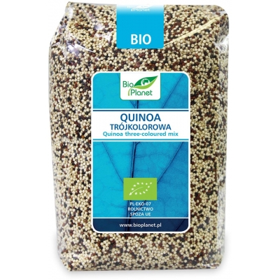 QUINOA TRÓJKOLOROWA BIO 1 kg - BIO PLANET