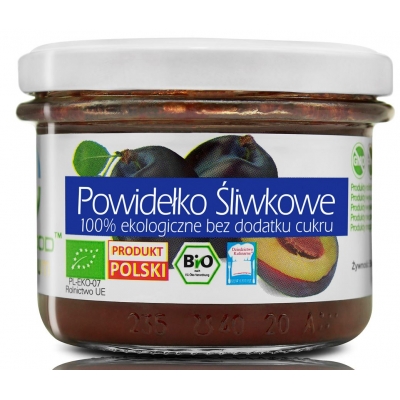 POWIDEŁKO ŚLIWKOWE B/C 180 g - BIO FOOD