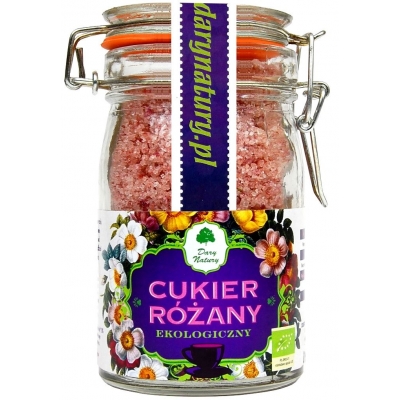 CUKIER RÓŻANY BIO 150 g - DARY NATURY