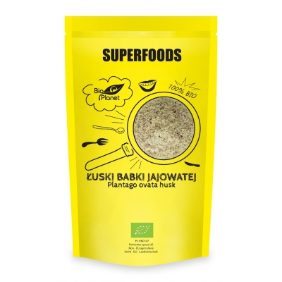 ŁUSKI BABKI JAJOWATEJ BIO 100 g - BIO PLANET