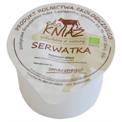 SERWATKA BIO 400 ml - EKO KNIAŹ (NA ZAMÓWIENIE)