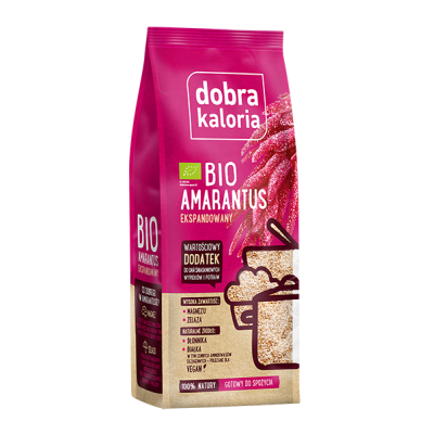 AMARANTUS EKSPANDOWANY BIO 120 g - DOBRA KALORIA