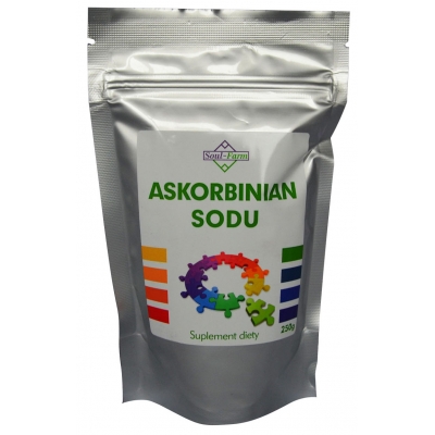 ASKORBINIAN SODU PROSZEK 250 g - SOUL FARM