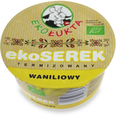 SEREK WANILIOWY BIO 150 g - EKO ŁUKTA