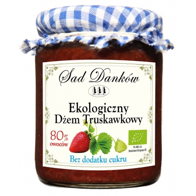 TRUSKAWKA 80 % BIO 260 g - SAD DANKÓW