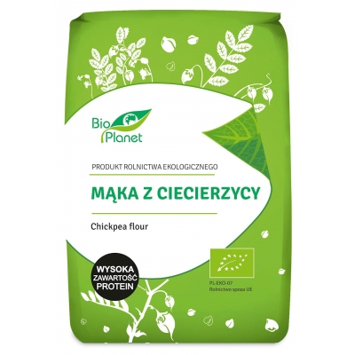 MĄKA Z CIECIERZYCY BIO 800 g - BIO PLANET