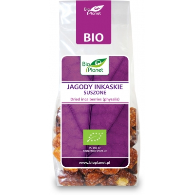 JAGODY INKASKIE SUSZONE BIO 100 g - BIO PLANET