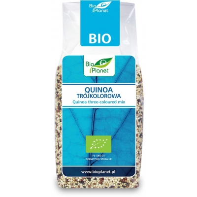 QUINOA TRÓJKOLOROWA BIO 250 g - BIO PLANET