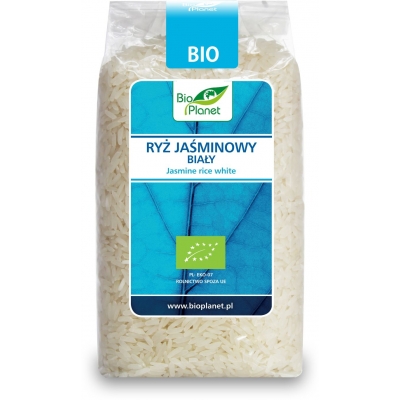 RYŻ JAŚMINOWY BIAŁY BEZGLUTENOWY BIO 500 g - BIO PLANET